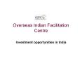OIFC: Investment Opportunities in India