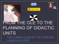 The Foreign Language area in the OLE and the Curriculum