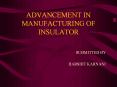 Advancement in ceramic insulators