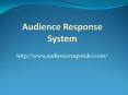 Audience Response System