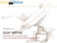 Basics of Essay Writing