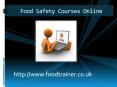 Food Safety Courses Online