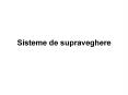 Sisteme de supraveghere