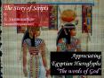 Story of scripts – Part 3 Egyptian Hieroglyphs