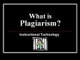 Plagiarism Lecture