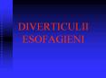 diverticuli esofagieni acalazie