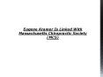 Eugene Kramer Is Linked With Massachusetts Chiropractic Society (MCS)