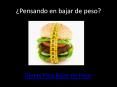 Como bajar de peso con una dieta balanceada
