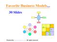 30 Benchmark Business models and graphics for your business presentations