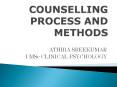 COUNSELLING- COUNSELLING PROCESS-HITHA