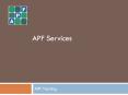 APF Services