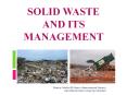 solid waste management