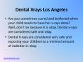 Dental X-Rays Los Angeles