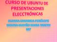 CURSO DE UBUNTU DE PRESENTACIONES ELECTRONICAS