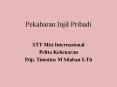 Pekabaran Injil Pribadi (PI Pribadi)
