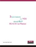 3 Reasons  why YOU should BUY REACH Cut Planner