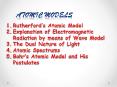 atomic models