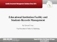 Educational Institution Facility & Student Records Management