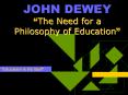 JOHN DEWEY