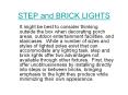Step and Brick Lights