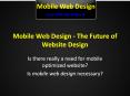 Mobile Web Design