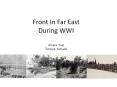 Far East Battles First World War