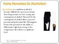 Home Remedies for Alcoholism