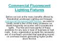 Commercial Fluorescent Lighting Fixtures