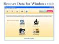Recover Data for Windows Data Recovery
