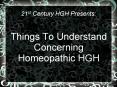 Things To Understand Concerning Homeopathic HGH