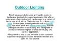 Outdoor Lighting