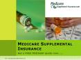 Medicare Supplemental Supplement Insurance for Medicare