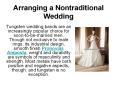 Arranging a Nontraditional Wedding