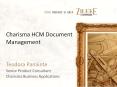 Charisma HCM Document Management