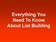 Get really effective list building course & start building your list immediately!