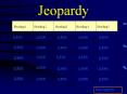 Interactive TEFL Game: Jeopardy Version 1
