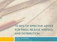 Effective suggestions for Press release and Distribution