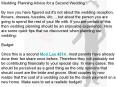 Wedding Planning Advice for a Second Wedding