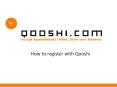 How to register with Qooshi.com