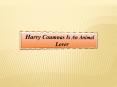 Harry Coumnas Is An Animal Lover