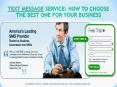 Text Message service: How to choose the best one for your business