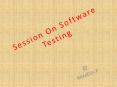 What is testing? manual testing toppics