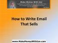 How to Write Email That Sells