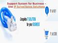 Support System for Business – Use IP Surveillance Solutions