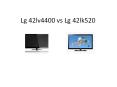 Lg 42lv4400 vs Lg 42lk520
