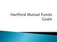 Hartford Mutual Funds Goals