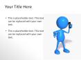 3D Charaters: Talking on a Cell phone