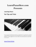 Learning Piano: Ten Tips and Tricks