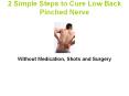 Pinched Nerve in Lower Back