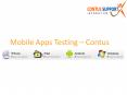 Mobile Apps Testing- Realistic Mobile Performance Testing